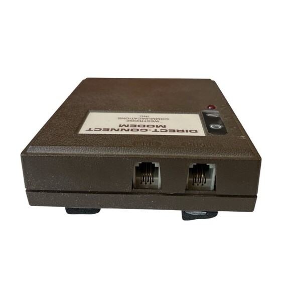 Westbridge Vintage Computer Direct-Connect Modem Model C6420 USA - Picture 3 of 6